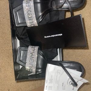 Alexander wang open top heels